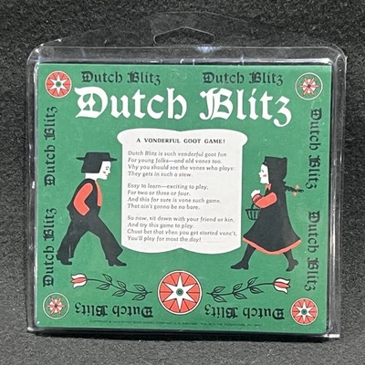 Vintage 1973 Dutch Blitz A Vonderful Goot Card Game - Image 1 of 3