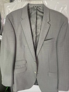 Kenneth Cole Herren Sport Mantel Blazer Jacke 2 Knopf 42R grau - Bild 1 von 8