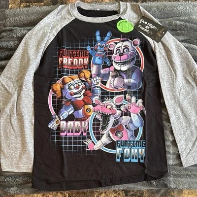 Five Nights at Freddy's Boys CS 3/4 Sleeve T Shirt - Image 1 of 3