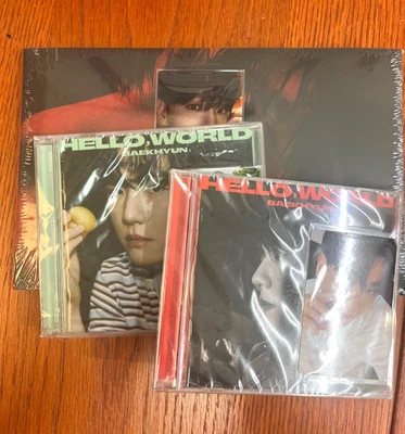 BAEKHYUN EXO - Hello, World [Photobook Ver.] 4th Mini Album (World ver.) - Image 1 of 3