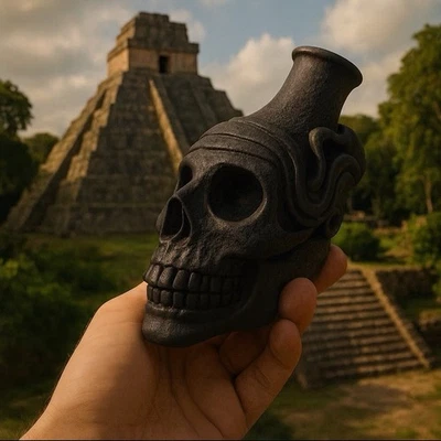 Silbato de muerte azteca extremadamente fuerte Foto 1 de 4