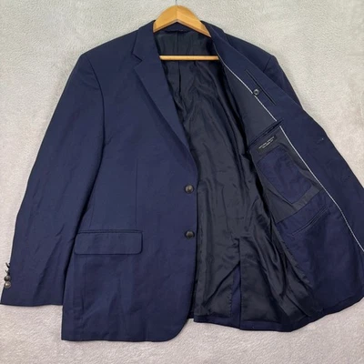 NUEVO Blazer utilitario Jos A Bank Traveler para hombre 44S lana elástica natural informal flexible Foto 1 de 4