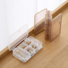 Plastic Storage Jewelry Box Double Layer Box Portable Compartment Container