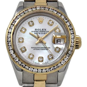 Rolex Oyster Perpetual 69173 26mm Stainless Steel Yellow Gold 1985 1YrWTY #I3168 - Picture 1 of 5