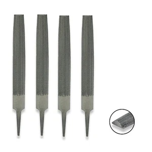 Lime semicircolari 6" taglio liscio x 4 lime lime piatte taglio fine 6" lime rdgtools - Foto 1 di 1