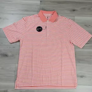 Fairway & Greene Polo Shirt Men’s Extra Large Mellon Stripe Pique Golf F&G Tech - Picture 1 of 7