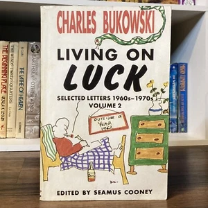 Living on Luck : Selected Letters Vol 2 - Charles Bukowski (1st tpb edition) - Picture 1 of 9