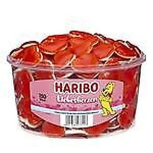 Haribo Corazones De Amor Dulces Gominolas Con Azúcar Espumoso 1200g - Imagen 1 de 1