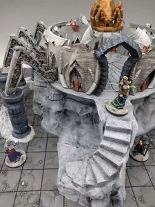 Spider Queen Temple - Skyless Realms 15 mm 28 mm 32 mm terreno di guerra D&D, DnD - Foto 1 di 9