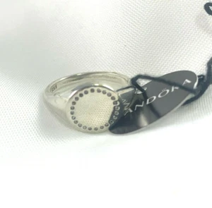 Pandora Circle CZ Signet Ring - Picture 1 of 4