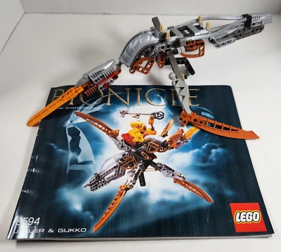 LEGO Bionicle: Titans: Jaller & Gukko 8594 (2003). Retirado. no completo Foto 1 de 3