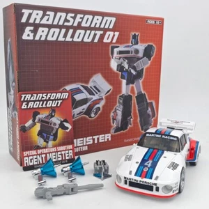 Transformers G1 Masterpiece TR-01 Jazz Action Figure TF Toy Second Edition - Picture 1 of 13