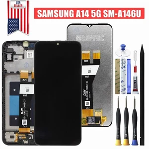 OEM LCD Display Touch Screen Digitizer Frame For Samsung Galaxy A14 5G SM-A146U - Picture 1 of 8