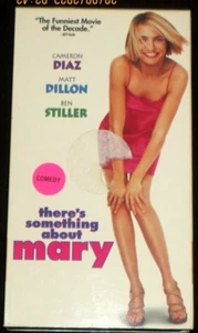**VHS**THERE'S SOMETHING ABOUT MARY**CAMERON DIAZ**BEN STILLER**NEAR MINT** - Picture 1 of 2