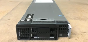 HP BL460c Gen8 v2 2x E5-2630Lv2 128GB P220i/512 FBWC Blade Server 735151-B21 - Picture 1 of 2