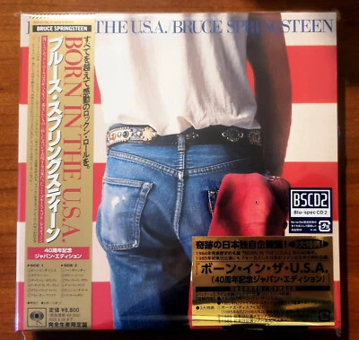 Bruce Springsteen Born in the USA 40th Anniv Japan Ed. 4Blu-spec CD2+ photo book - Immagine 1 di 4