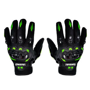 1Pair of Men's Motorcycle Gloves Motocross Moto Kawasaki Monster