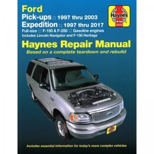 Ford Pickups & Expedition 1997-2017 F150 F250 Heritage repair manual Haynes - Bild 1 von 5