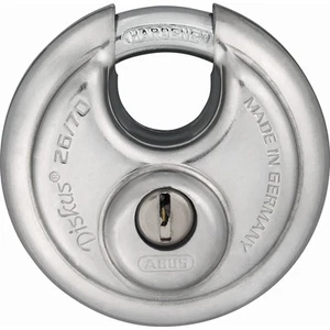 ABUS Standard Discus Padlock Attack Resistant Hardened Steel - Picture 1 of 3