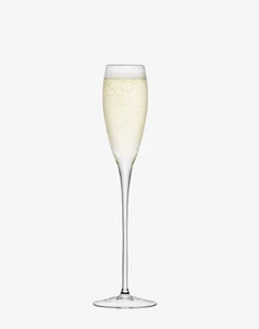 LSA INTERNATIONAL MOUTH BLOWN TALL CHAMPAGNE GLASS / FLUTE X 1 ONLY! - Picture 1 of 5