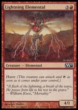 Magic the Gathering MTG Lightning Elemental (147) Magic 2010   LP