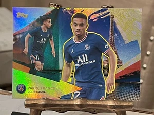Topps 2021-22 PSG Team Set Colin Dagba /50 Paris Saint-Germain #29 - Picture 1 of 2