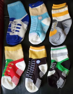 Bebé Niño Calcetines Antideslizantes Niño Pequeño Recién Nacido Zapatillas Zapatos ¡0-12 Meses!¡! - Imagen 1 de 1