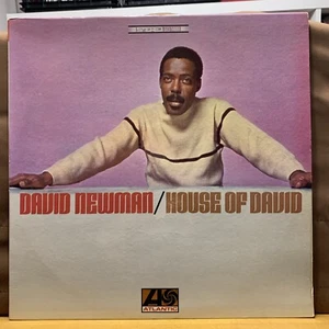 DAVID NEWMAN House of David JAZZ LP Atlantic SD1489 Stereo Vinyl - Picture 1 of 12