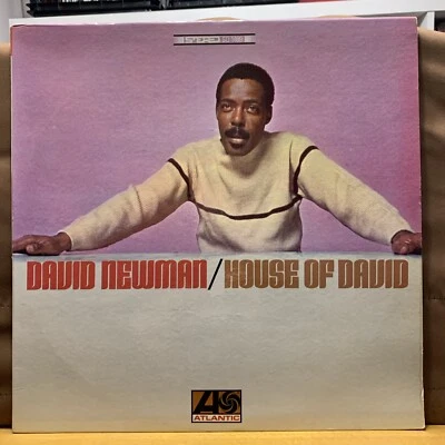 DAVID NEWMAN House of David JAZZ LP Atlantic SD1489 Stereo Vinyl Foto 1 de 4