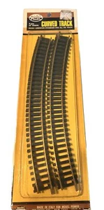 Model Power # 33 HO Scale 18 Radius Curve 4 Piece Track Sections Brass Train - Picture 1 of 5