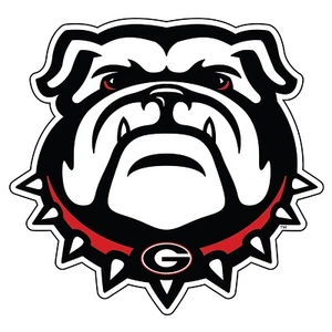UGA University of Georgia X-Large New Georgia Bulldog AUFKLEBER - Bild 1 von 1
