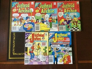 Jughead Jones,Jughead with Archie Comics Digest,1986,#75,77,1987,#79,1990,#62,63 - Picture 1 of 7