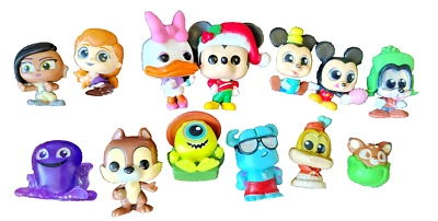 Lot 13 Just Play Disney Doorables Mini Figures Mixed + Munchlings + Funko Pop! - Image 1 of 4