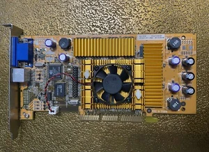 PROLINK Nvidia GeForce3 TI 200 AGP Retro Video Card VGA S-VIDEO - Zdjęcie 1 z 6