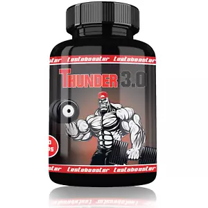 Thunder Extreme Bodybuilding Anabol Muscle Mass Tribulus Testosterone - Picture 1 of 12