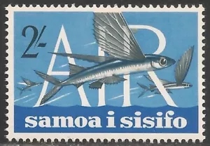 Samoa #C2 (AP1) en muy buen estado montado - 1965 2 sh pez volador - Imagen 1 de 1