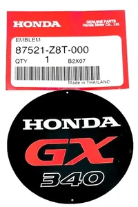 Genuine Honda 87521-Z8T-000 Recoil Starter Emblem GX340 - Picture 1 of 3