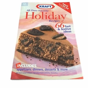 Kraft All Time Favorite Holiday Recipe Cookbook Booklet 2001 Paperback Christmas - Picture 1 of 8