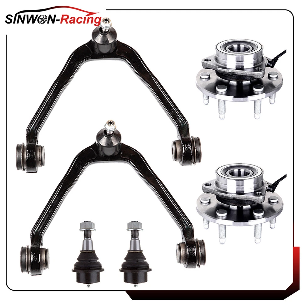 6x For 2003-2001 Chevrolet Express 1500 Control Arm Ball Joint Wheel Bearing Hub - Image 1 of 4
