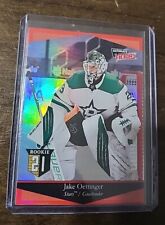 2020-21 UD Extended Series Rookie Jake Oettinger Ultimate Victory Red /350 Rare