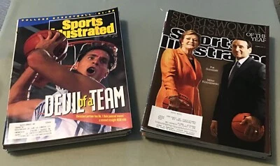 Lote de bolas B Sports Illustrated Duke, 19 diferentes, 1986 - 15, Laettner, Hill, Coach K Foto 1 de 4