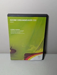 Vintage Adobe Dreamweaver CS3 Student Edition mit Product Key - Bild 1 von 6