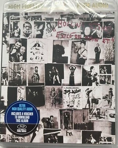 Rolling Stones - Exile on Main ST BLU RAY AUDIO Ultra High Quality Audio NEU - Zdjęcie 1 z 2