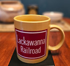 Lackawanna Railroad Train Coffee/Tea Mug - Yellow - NEW