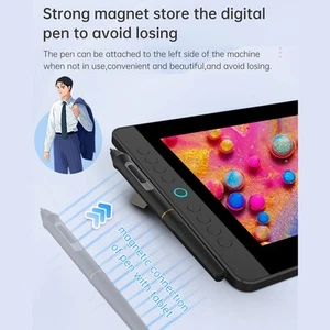 BOSTO BT-13HDK 13 3 Zoll 16K Digitales Grafiktablett Mit Batterielosem Stift - Bild 1 von 14