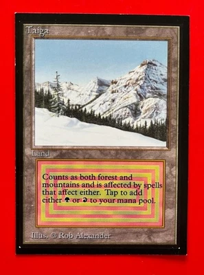 MTG - Magic The Gathering - Taiga - CE - Image 1 of 2