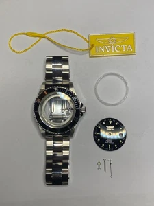 invicta 43mm diver case with handset spare parts skxmod seikomod nh35 movement - Picture 1 of 10