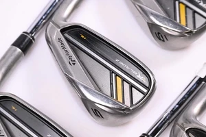 Taylormade Rocketbladez HL Irons / 4-PW+GW / Stiff Flex RocketFuel 85 Shafts - Picture 1 of 7