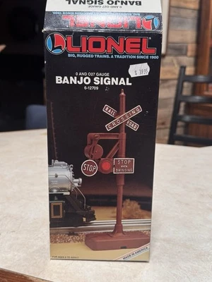 Lionel 6-12709 O Operating Banjo Signal LN/Box - Image 1 of 4