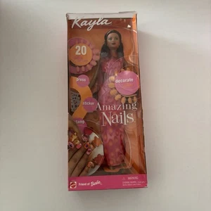 Amazing Nails Kayla Barbie doll Mattel 2001 #53381 New in box - Picture 1 of 2